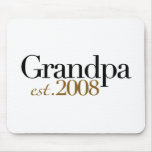 New Grandpa Est 2008 mousepads