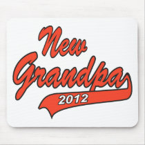 New Grandpa Grandfather 2012 Mousepads