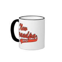New Grandpa Grandfather 2012 Mugs