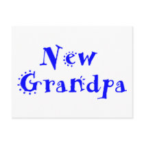 New Grandpa postcards
