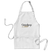 New Grandpop Est 2009 Apron