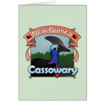 New Guinea Cassowary Note Card