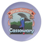 New Guinea Cassowary Plate