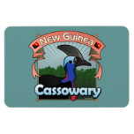 New Guinea Cassowary Photo Magnet