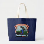 New Guinea Cassowary Jumbo Tote Bag