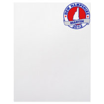 New Hampshire Andy Martin Custom Letterhead