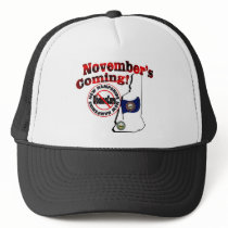 New Hampshire Anti ObamaCare – November’s Coming! Trucker Hat