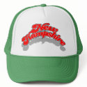 New Hampshire arc cap hats