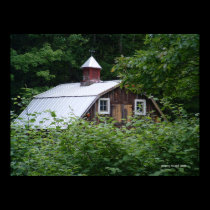 New Hampshire Barn Poster posters