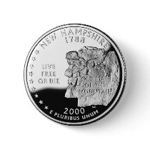 New Hampshire buttons by StateQuarters New Hampshire buttons