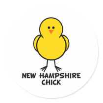 New Hampshire Chick stickers