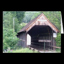 New Hampshire Covered Bridge Card cards