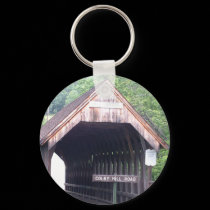 New Hampshire Covered Bridge Keychain
