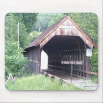 New Hampshire Covered Bridge Mousepad