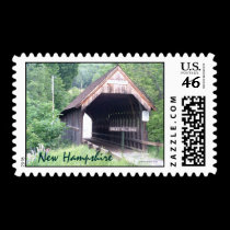 New Hampshire Covered Bridge Postage stamps