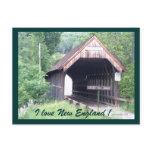 New Hampshire Covered Bridge Postcard