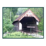 New Hampshire Covered Bridge Postcard