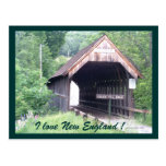 New Hampshire Covered Bridge Postcard