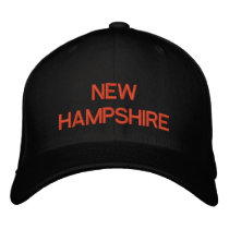 NEW HAMPSHIRE embroidered hats by ZuluFlight NEW HAMPSHIRE embroidered hats