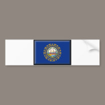 New Hampshire Flag bumper stickers
