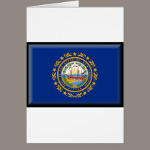 New Hampshire Flag cards