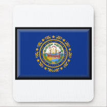 New Hampshire Flag mousepads