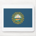 New Hampshire Flag Mousepad