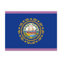 New Hampshire Flag postcards