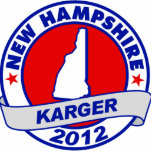 New Hampshire Fred Karger Photo Cutout