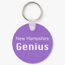 New Hampshire Genius Gifts keychains