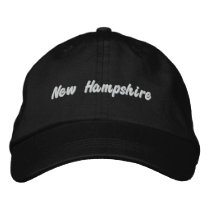 New Hampshire Hat embroidered hats