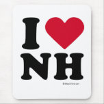 NEW HAMPSHIRE - "I LOVE NH" "I LOVE NEW HAMPSHIRE" MOUSE PAD