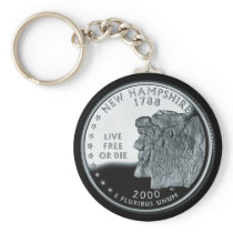 NEW HAMPSHIRE KEY CHAIN