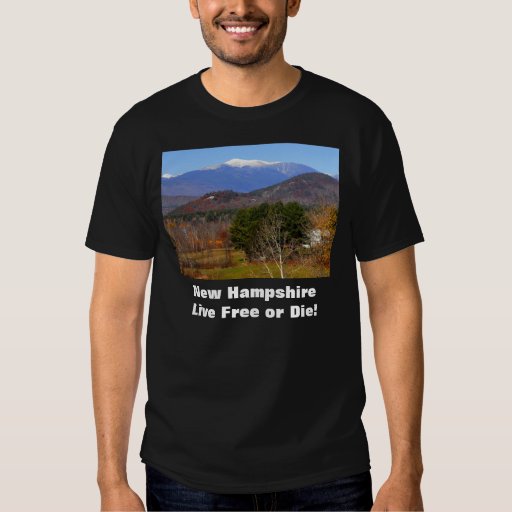 New Hampshire Live Free or Die Tee Shirt