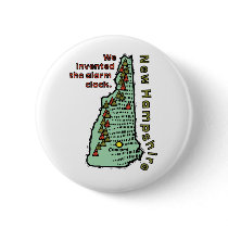 New Hampshire NH Motto ~ We Invented The Alarm Button