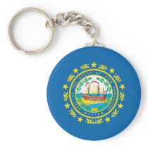 New Hampshire  Official State Flag keychains