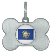 New Hampshire Pet Name Tag