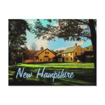 New Hampshire Postcard by RickDouglas New Hampshire Postcard