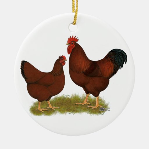 New Hampshire Reds Ornaments