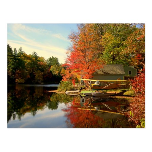 New Hampshire Sea Plane Post Cards
