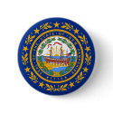 New Hampshire State Flag buttons
