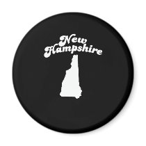 NEW HAMPSHIRE STATE MOTTO T-SHIRT T-shirt Fridge Magnets