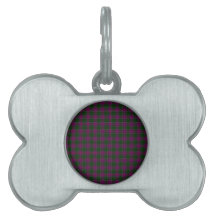 New Hampshire State Tartan Pet Tags