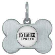 New Hampshire Strong Designs Pet ID Tag