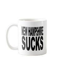 New Hampshire Sucks mugs