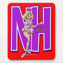 New Hampshire tennis mousepad