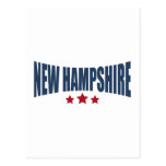 New Hampshire Three Stars Design Post Cards