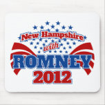 New Hampshire with Romney 2012 Mouse Pad