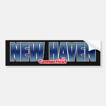 New Haven Bumper Bumper Sticker