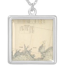 New Haven County Connecticut 2 Necklaces